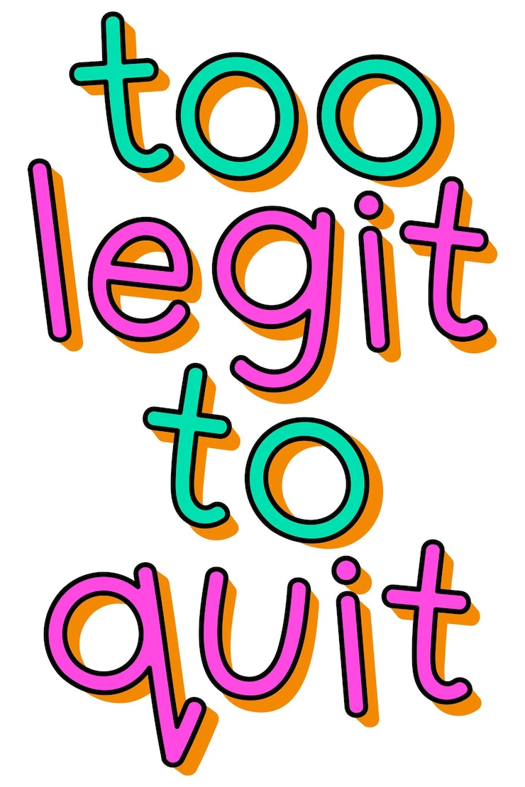 Foto te legitiem om typografie ontwerpelement te verlaten