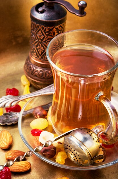 Tea in arab style