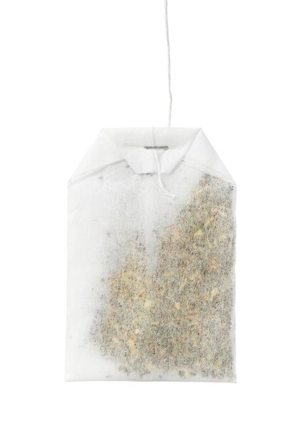 Tea bag isolated