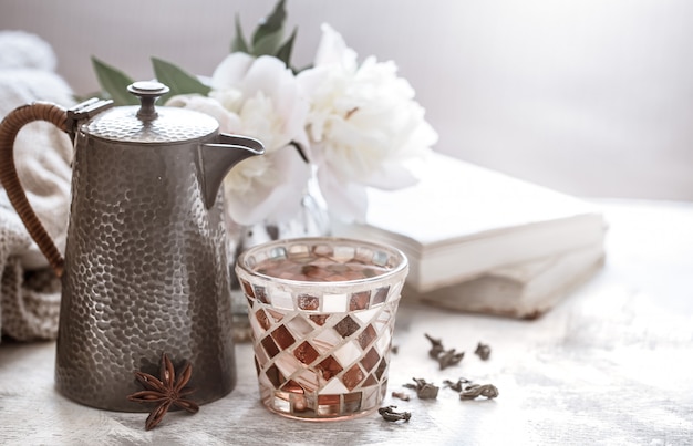 tea ceremony, tea in a glass