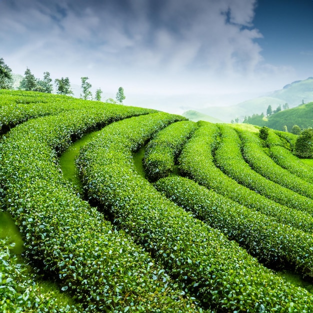 Photo tea plantation