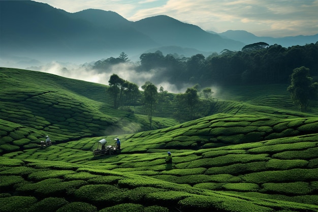 tea plantation