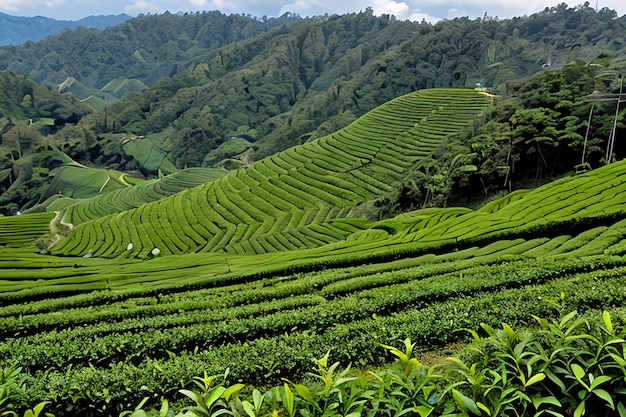 tea plantations in cameron highland