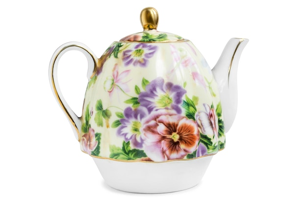 Photo tea pot isolated