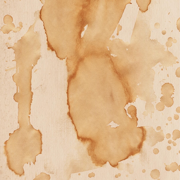 Tea stains on paper texture