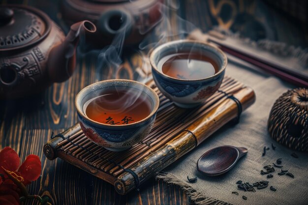 Photo tea of traditional chinese medicine