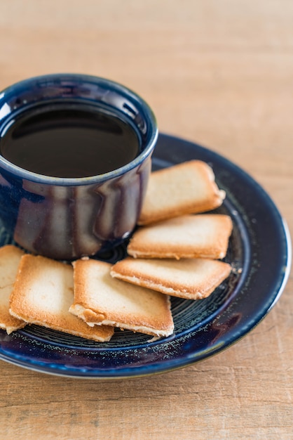 tea with biscuit