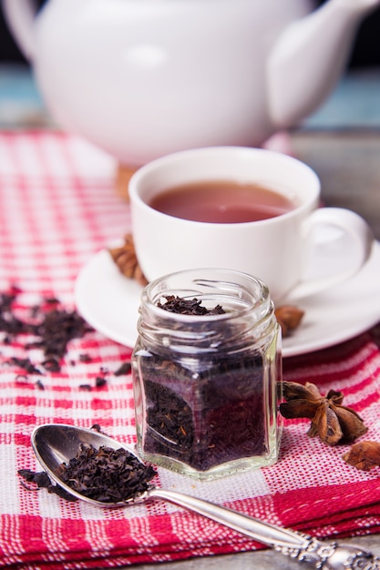 Tea with cake