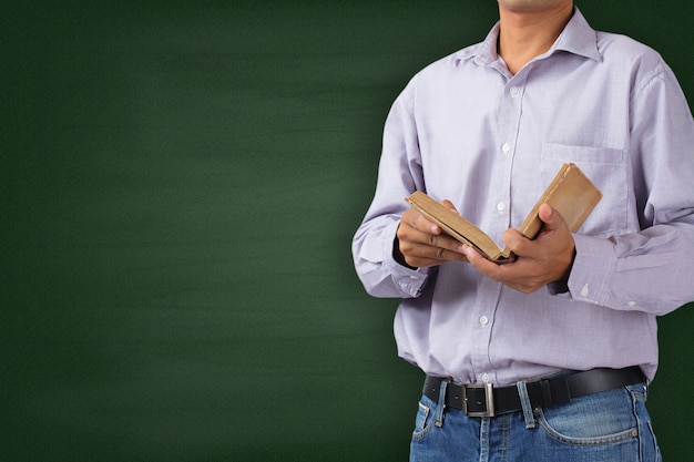 Teacher in classroom