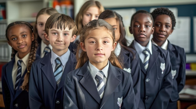 Foto ritratto di un insegnante di scuola