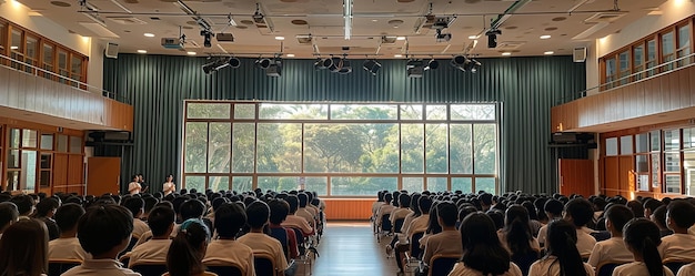 사진 교사 의 날 대회 는 학생 들 의 배경 을 보여 준다