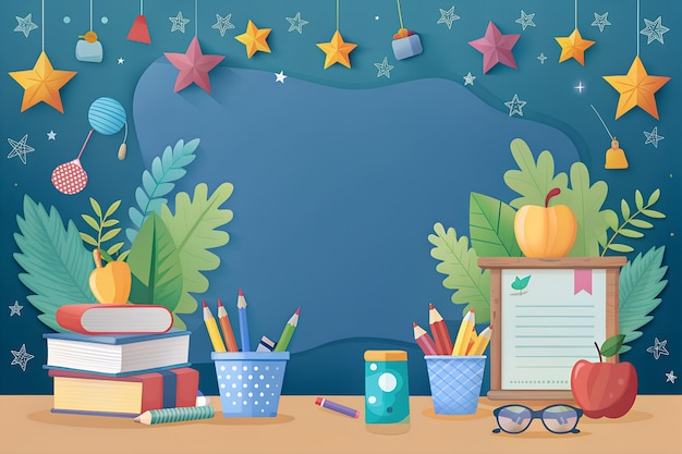 Teachers day background Holiday banner or poster