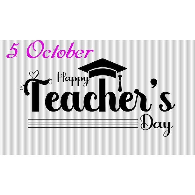 Teachers day professional holiday education industry academic cap