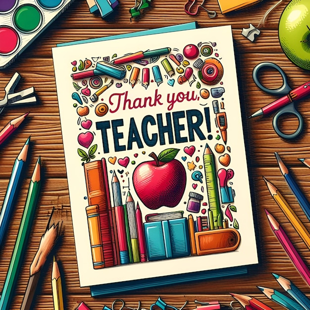 Photo teachers day thank you teacher