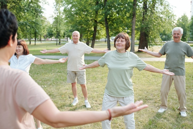 Teaching to breathe deeply