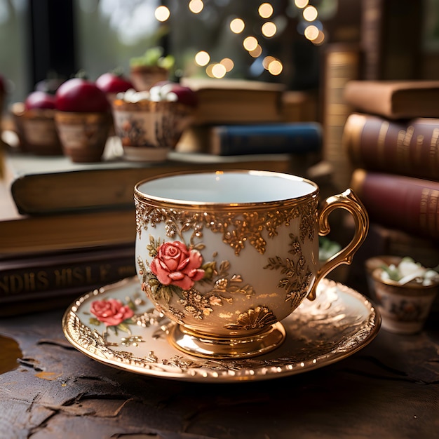 Teacups in Full Bloom Capturing the Essence of Summer