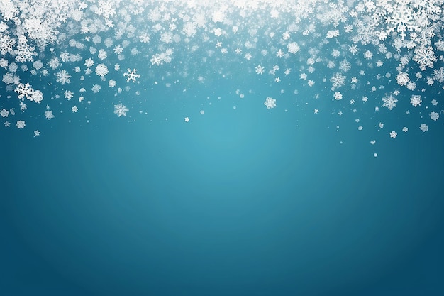 Teal Blue Sneeuwval Falling Snowflakes Wallpaper Winterlandschap in wit en Teal Blue Vector Sneeuw Natuur