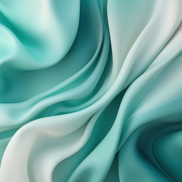 Teal gradient soft pastel silk wavy elegant luxury flat lay pattern vector illustration Job ID e07f518f0e944cfc98ec1e8c714330ee