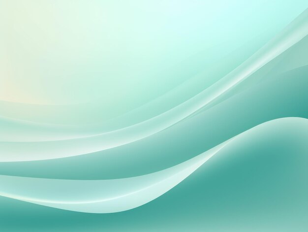 teal pastel tint gradient background with wavy lines blank empty pattern with copy space for product