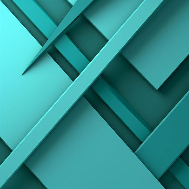 A teal and teal pattern that is made up of squares.