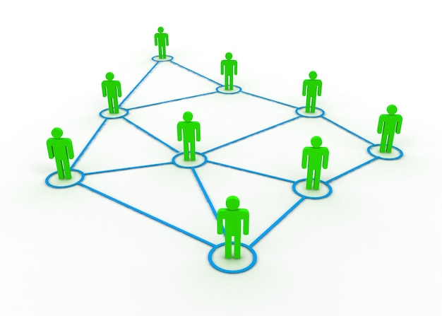 team network concept