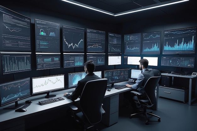 Premium Photo | Team of Professional Computer Data Science Engineers ...