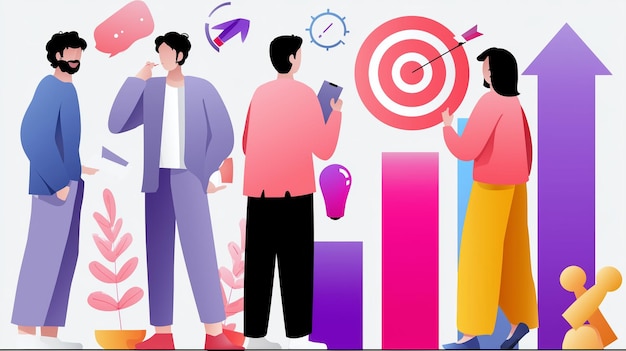 Teamcollaboratie in een moderne werkruimte gericht op innovatie en productiviteit tijdens een brainstormsessie
