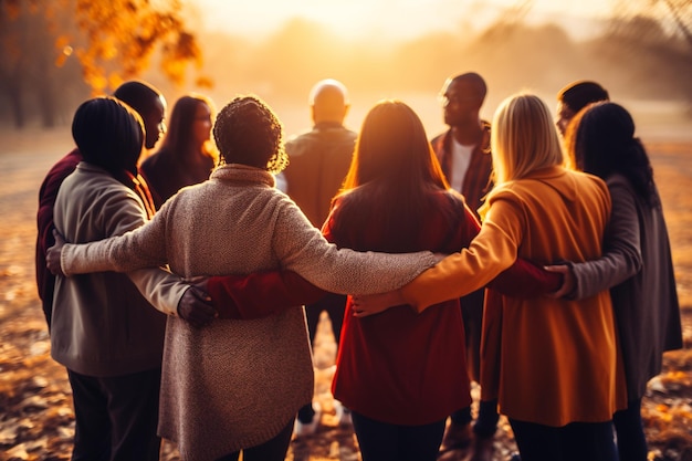 Foto teamwerk conceptie mensen hand in hand op een vriendelijke manier