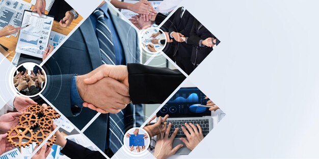 Teamwork and human resources HR management technology for business kudos