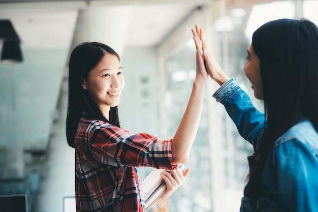 Foto concetto di collaborazione di unità di lavoro di squadra