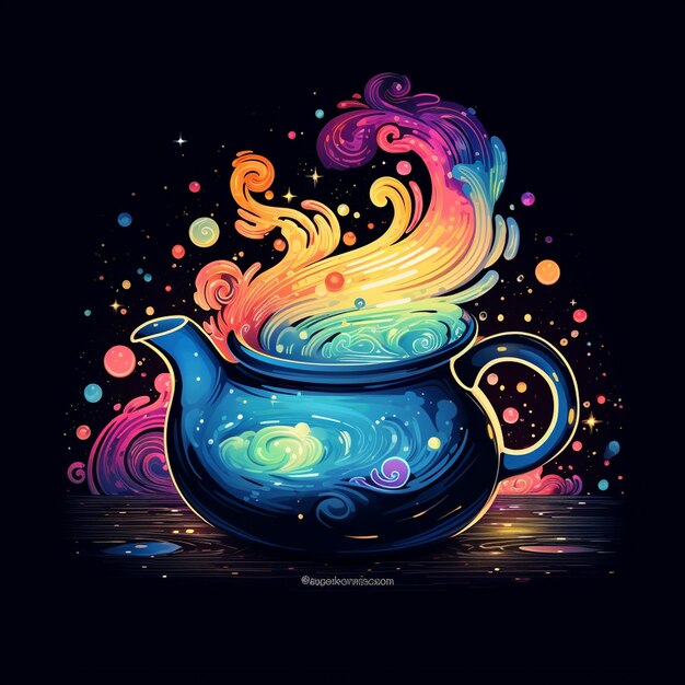 teapot illustration