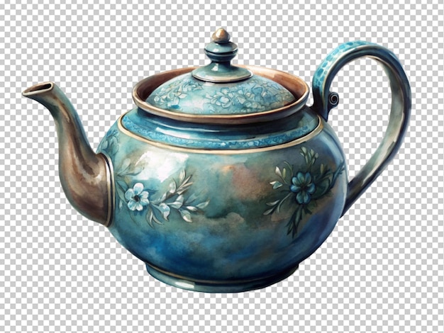 Teapot isolated