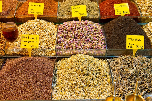 Teas in Spice Bazaar