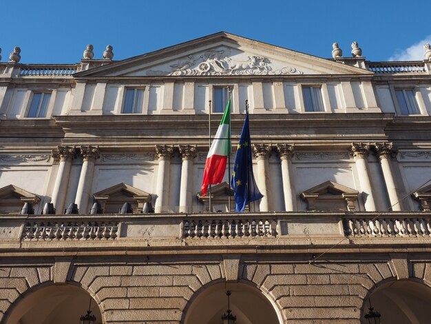 Foto teatro alla scala di milano