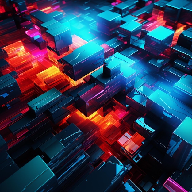 Tech abstract background