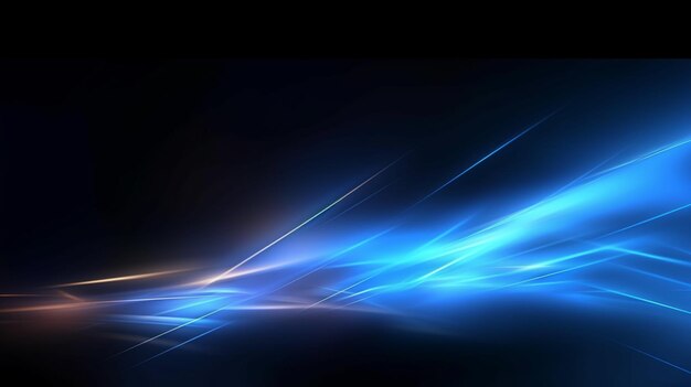 Photo tech background image simple style black and blue