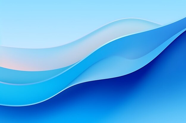 Tech futuristic 3d blue wave abstract blue light effect background modern tech music design