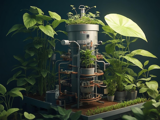 Tech plant growing