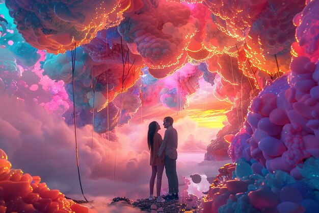 Technicolor dream world where love transcends dime