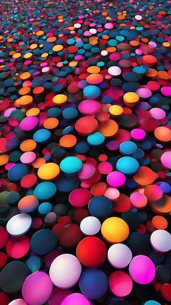 Techno dots abstract background