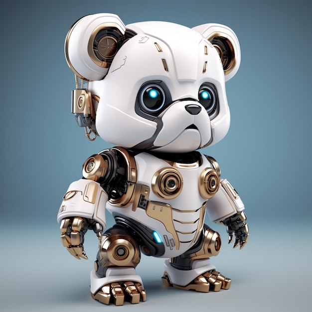 technological robot bear