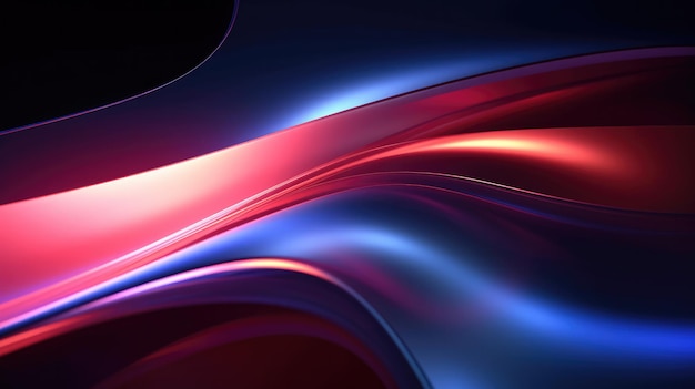 Technological Wave Background 3d modern tech wallpaper Generative AI