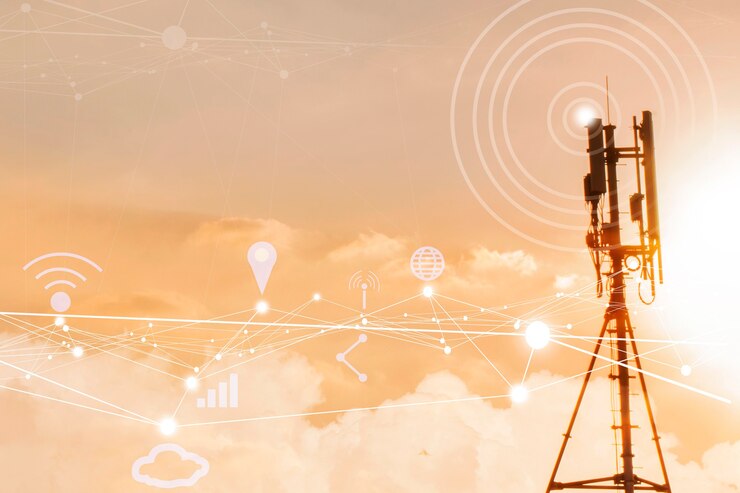 Technologie 5G Communicatie in de toekomst, 5G internetconcept,