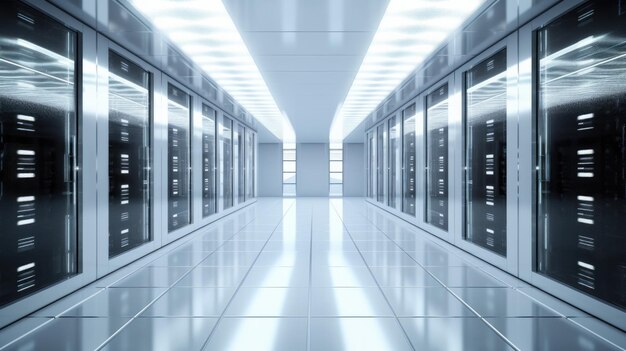 technologie serverruimte in de cloud