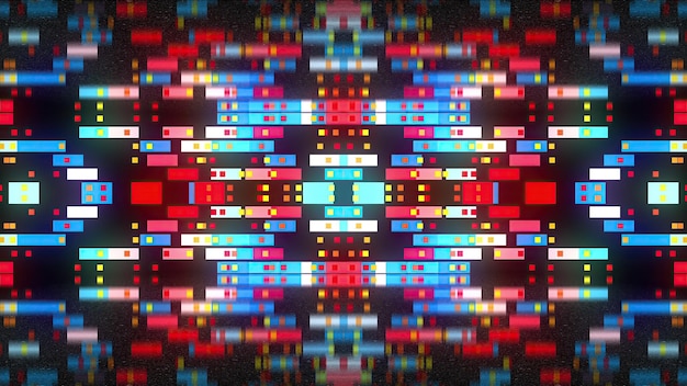 Technology abstract background with squares