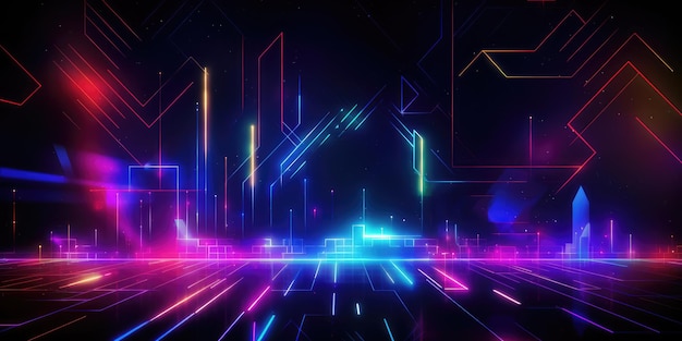 Technology abstract background