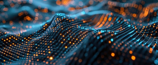 Technology Abstract Blockchain Algorithm Circuits Technology Abstract Background