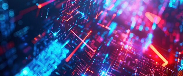 Технология абстрактная Блокчейн Нейронные карты технология абстрактная история