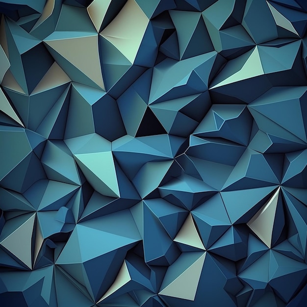 Technology concept polygonal lines background