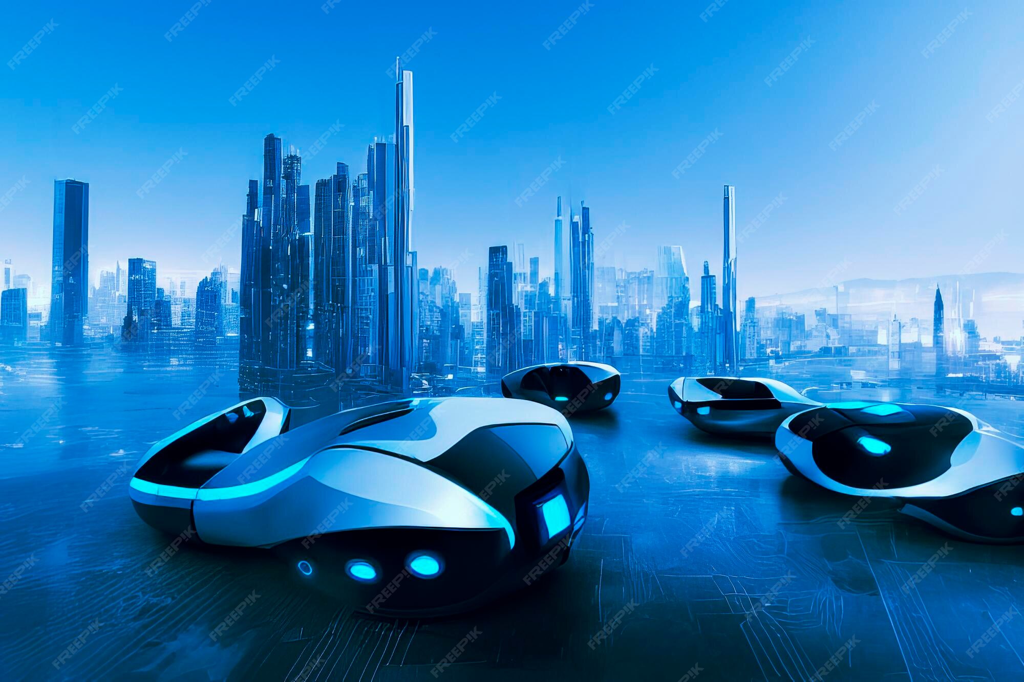 Premium AI Image Technology and robotization of the future 2025